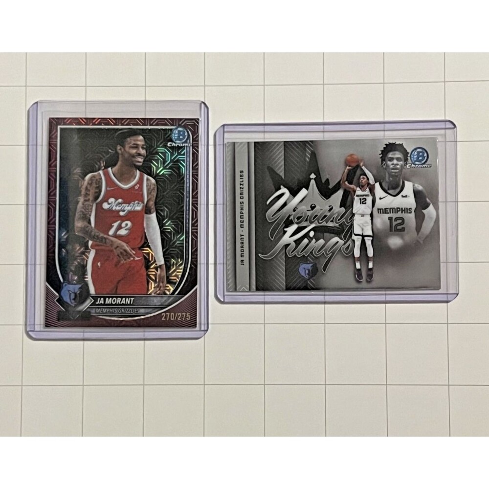 2025-26 Bowman Chrome Ja Morant #BCV-136 Maroon Mojo Refractor /275